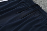 2025-26 RMA Royal blue Half Pull Tracksuit (半拉链)