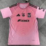 2025-26 Tigres UANL Pink Goalkeeper Soccer Jersey