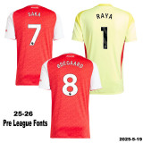 2025-26 ARS Black Special Edition Player Version Training Shirts (三叶)