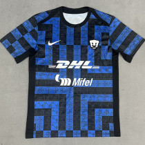 2025-26 Pumas UNAM Blue Black Training Shirts