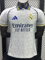 2025-26 RMA White Special Edition Player Version Training Shirts (蓝标)