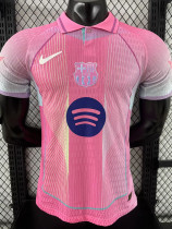 2025-26 BAR Pink Special Edition Player Version Training Shirts (有领)