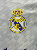 2025-26 RMA White Special Edition Player Version Training Shirts (蓝标)