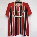 2025-26 Sao Paulo Away 1:1 Fans Soccer Jersey