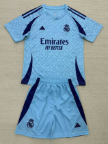 2025-26 RMA Blue Concept Edition Kids Soccer Jersey