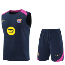 2025-26 BAR Royal blue Tank top and shorts suit