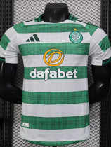 2025-26 Celtic Home Player Version Soccer Jersey