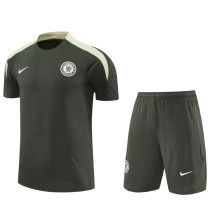 2025-26 CHE Army green Training Short Suit