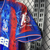 2024-25 Crystal Palace Home Print Winners #25 Fans Soccer Jersey