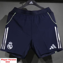 2025-26 RMA Away Player Version Shorts Pants (High Quality)(球员短裤)