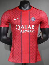 2025-26 PSG Red Special Edition Player Version Training shirts