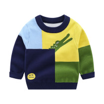 Autumn Boys' Sweater Cartoon #A04