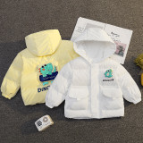 Kids cotton jacket thickening White #B01