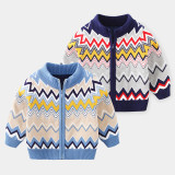 Autumn Boys' Sweater Cardigan Cartoon #A12