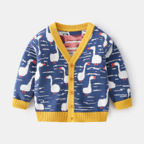 Autumn Boys' Sweater Cartoon #A08