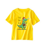 New Summer Cotton Short Sleeves Yellow #T001