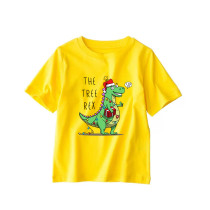 New Summer Cotton Short Sleeves Yellow #T001