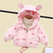 Kids cotton jacket thickening #020