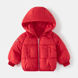 Kids cotton jacket thickening #02