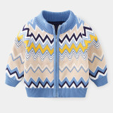 Autumn Boys' Sweater Cardigan Cartoon #A12