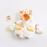 Kids cotton jacket thickening #05