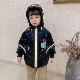 Kids cotton jacket thickening #010