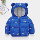 Kids cotton jacket thickening #08