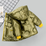 Kids cotton jacket thickening #014