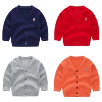 Autumn Boys' Sweater Cartoon #A06