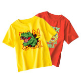 New Summer Cotton Short Sleeves Yellow #T001