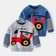 Autumn Boys' Sweater Cartoon #A11