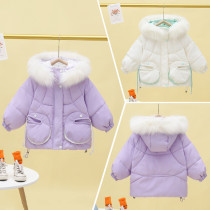 Kids cotton jacket thickening #006