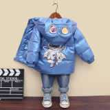 Kids cotton jacket thickening #018