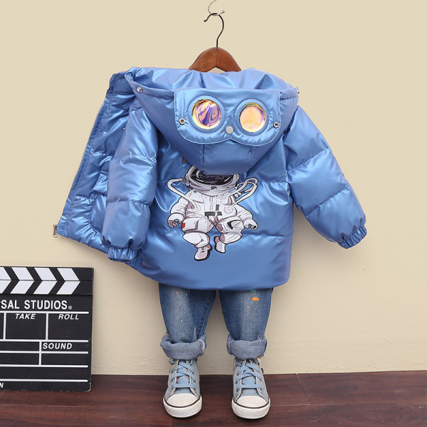 Kids cotton jacket thickening #018