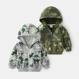 Boys' New Camo Coat #301