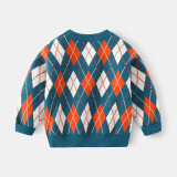 Autumn Boys' Sweater Cartoon #A05