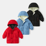 Kids cotton jacket thickening #013