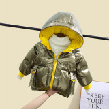 Kids cotton jacket thickening #005