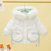 Kids cotton jacket thickening #010
