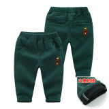 Winter Boys Fleece Casual Pants Children's Winter Clothes #C015