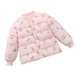 Kids cotton jacket thickening #007