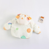 Kids cotton jacket thickening #05