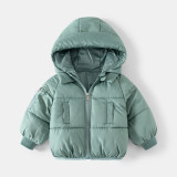 Kids cotton jacket thickening #02