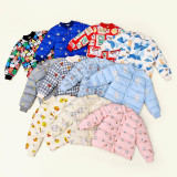 Kids cotton jacket thickening #009