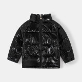 Kids cotton jacket thickening #05