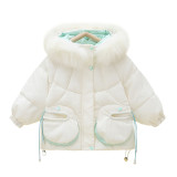 Kids cotton jacket thickening #015