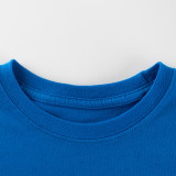 New Summer Cotton Short Sleeves Blue #R01