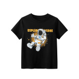 New Summer Cotton Short Sleeves Black #R01