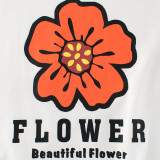 New Summer Cotton Short Sleeves White #R01