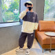 New Boys' Black White Autumn Set #A006